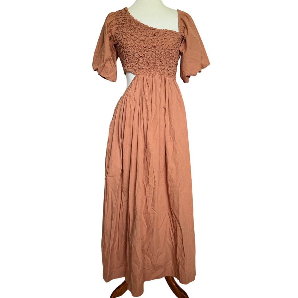 Free People Kalina Midi Dress - Bran - XS - Picture 2 of 7